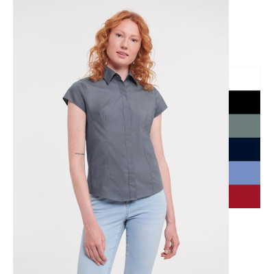 Russell Europe Ladies' Fitted Poplin Shirt